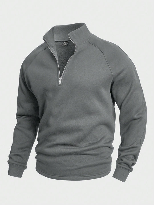 Antonio Casual Half-Zip Sweater (1+1 FREE)