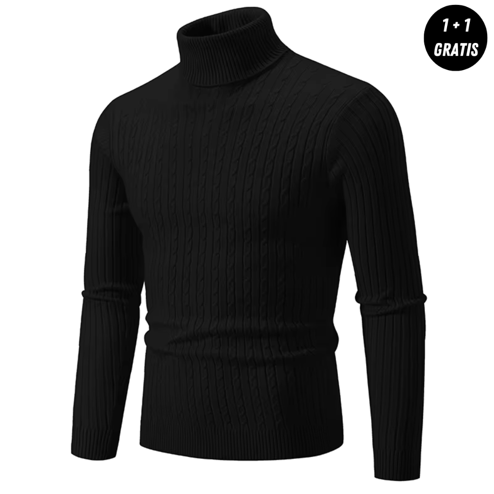 Hunter  | Warm turtleneck sweater (1+1 FREE)