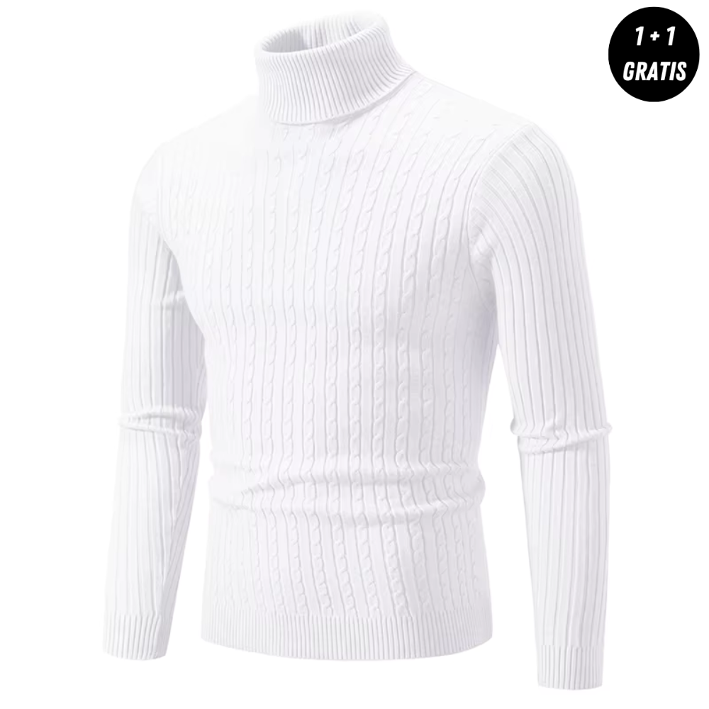 Hunter  | Warm turtleneck sweater (1+1 FREE)