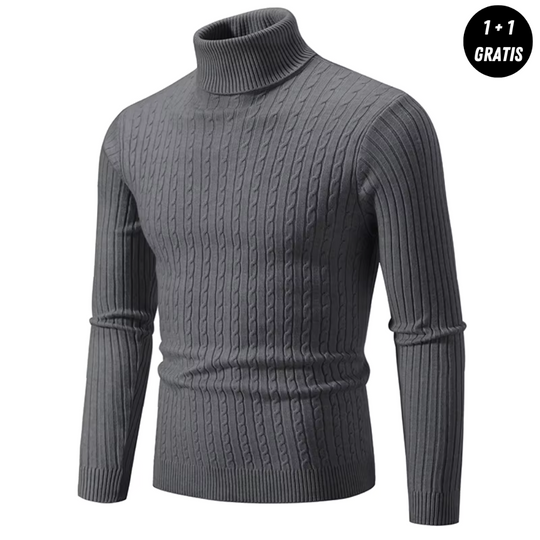 Hunter  | Warm turtleneck sweater (1+1 FREE)