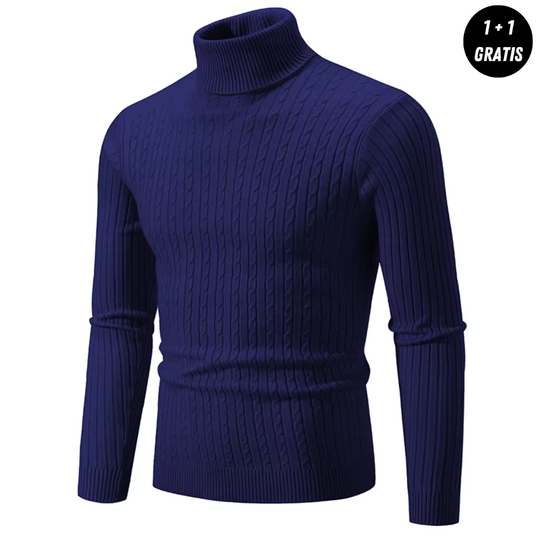 Hunter  | Warm turtleneck sweater (1+1 FREE)