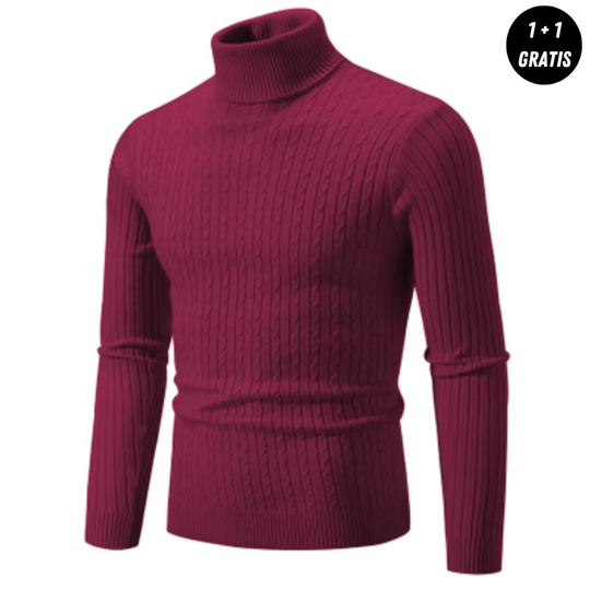 Hunter  | Warm turtleneck sweater (1+1 FREE)