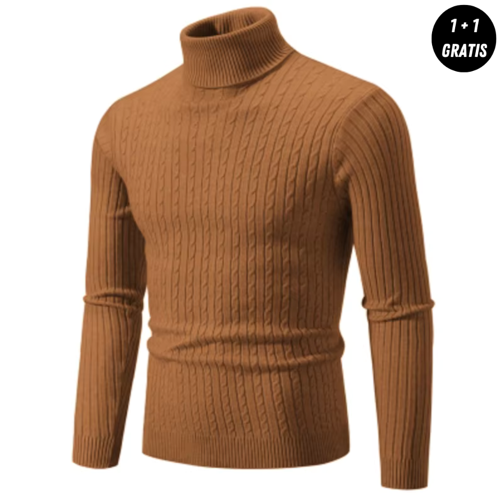 Hunter  | Warm turtleneck sweater (1+1 FREE)