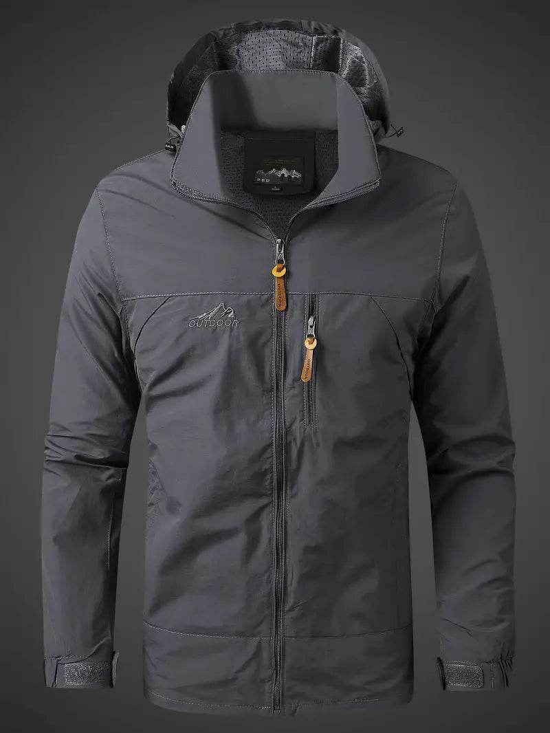 Waterproof and Windproof Outdoor Jacket for Men for All Activities