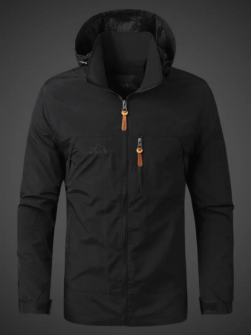 Waterproof and Windproof Outdoor Jacket for Men for All Activities