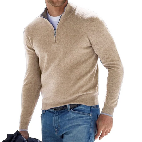 Oliver   - Half-Zip Sweater