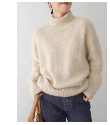 LENA™ | CASHMERE TURTLENECK JUMPER