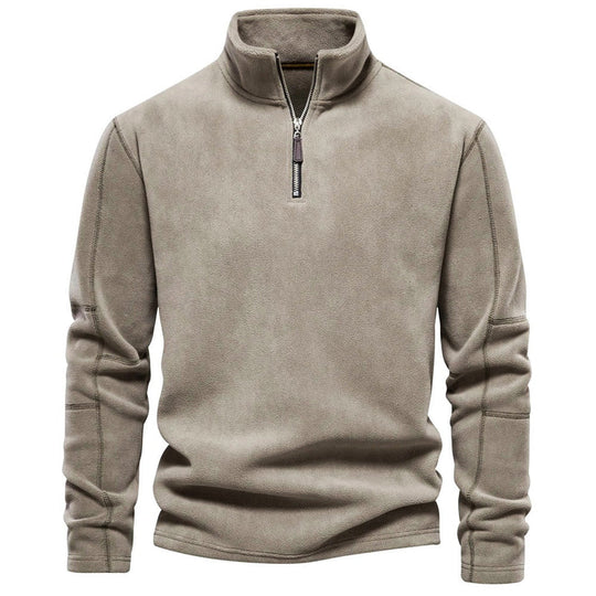 Isaac  | Fleece Sweater with Zipper