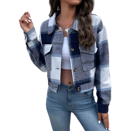 Lucy  | Checkered Cardigan for Women