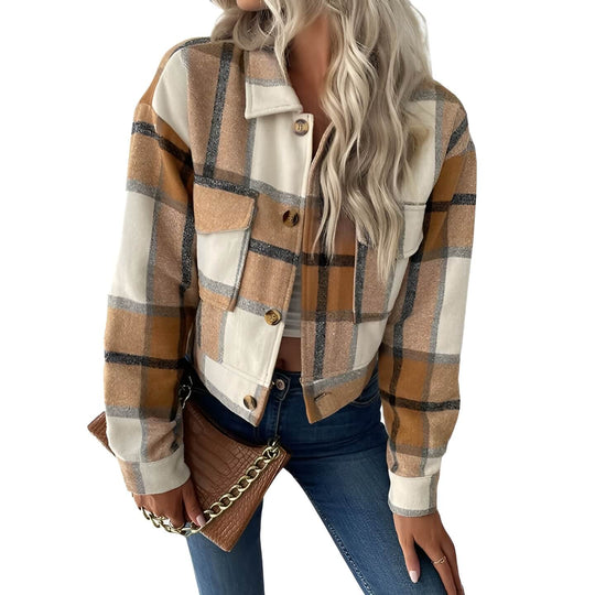 Lucy  | Checkered Cardigan for Women