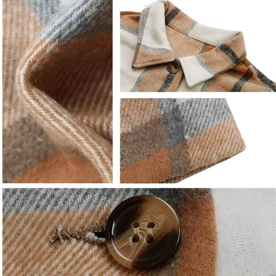 Lucy  | Checkered Cardigan for Women