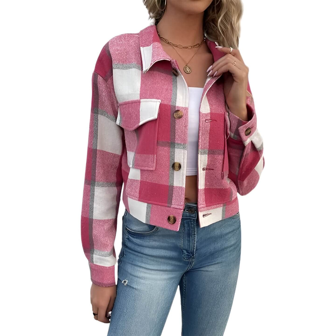 Lucy  | Checkered Cardigan for Women
