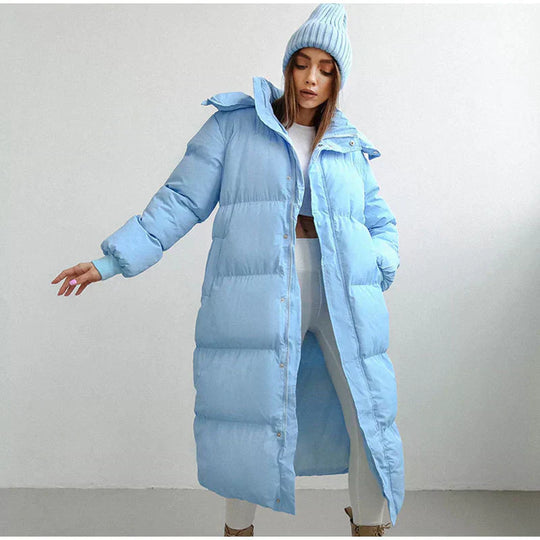 Charlotte  | Long Quilted Winter Coat for Women