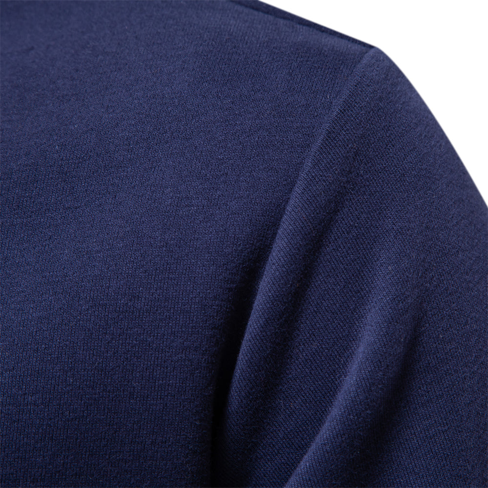 Isaac    | Long-Sleeve Polo Sweater