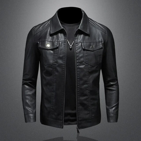 Classic | Black Leather Jacket