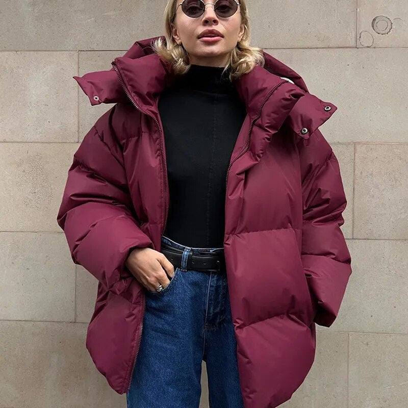 Lily  | Elegant Puffy Winter Jacket for Women