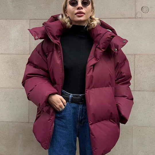 Lily  | Elegant Puffy Winter Jacket for Women