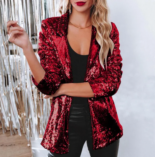 Emily  | Glitter Blazer