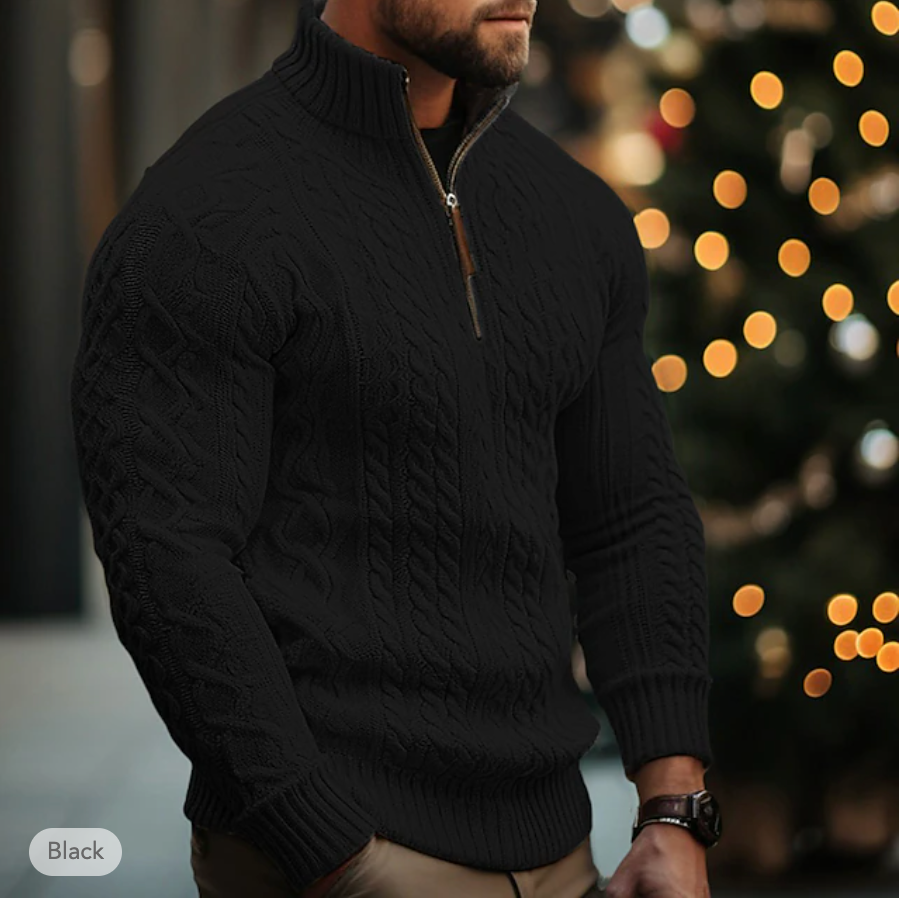 Eli   | Men’s Zipper Sweater