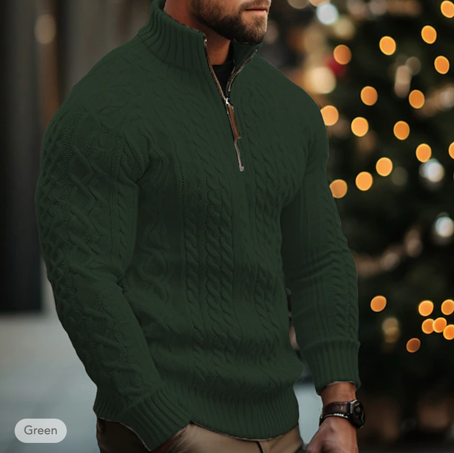 Eli   | Men’s Zipper Sweater