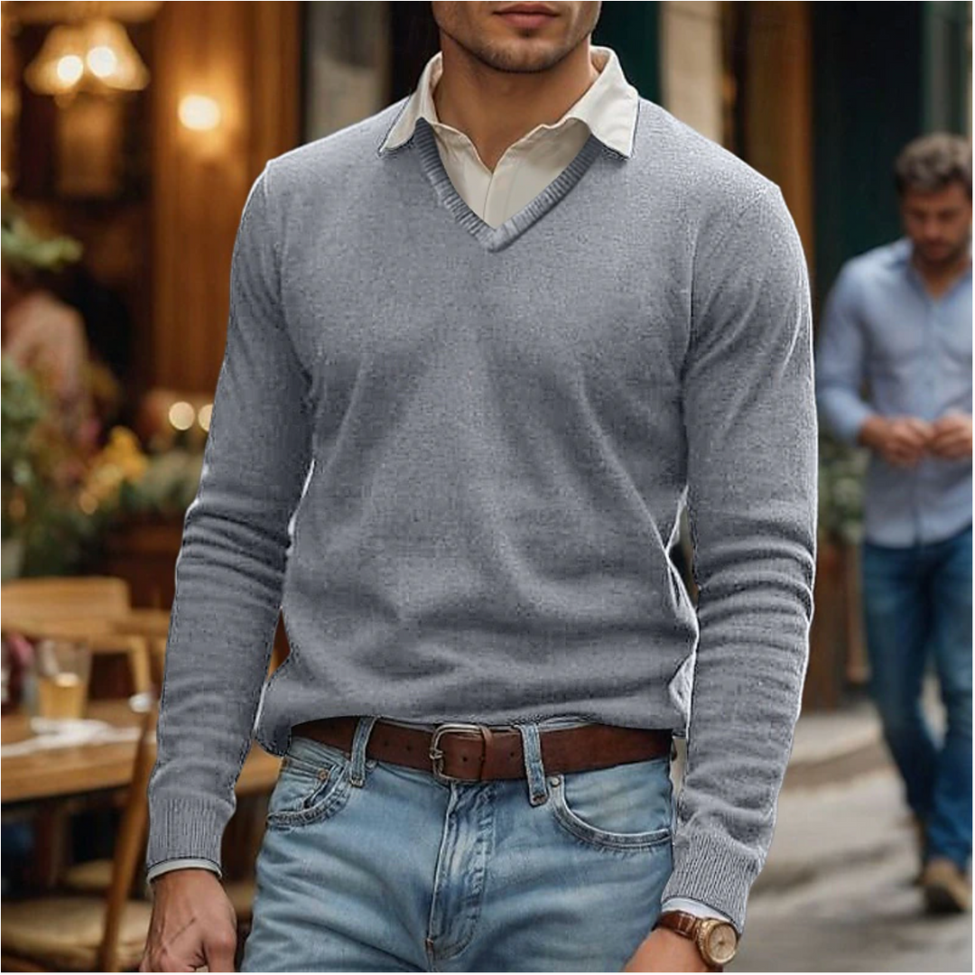 Max   | Men’s V-Neck Sweater