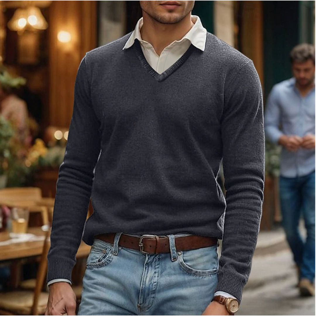 Max   | Men’s V-Neck Sweater