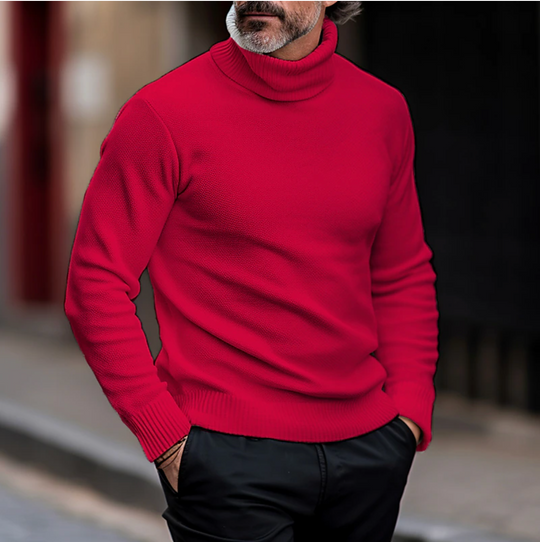 David  | Men’s Turtleneck Sweater