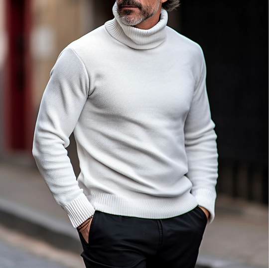 David  | Men’s Turtleneck Sweater