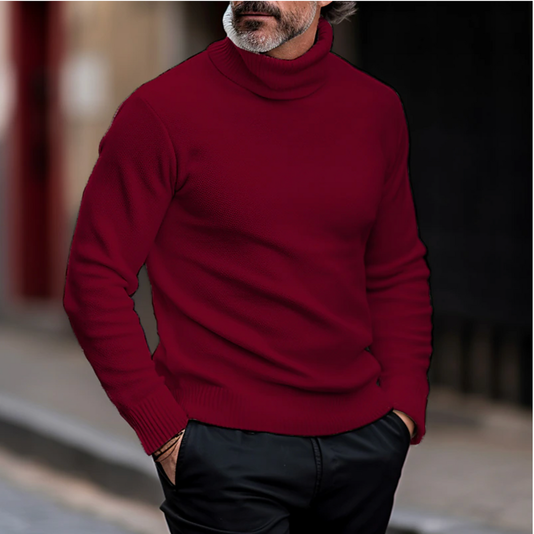 David  | Men’s Turtleneck Sweater