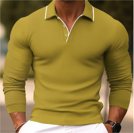 David   | Long-Sleeve Polo