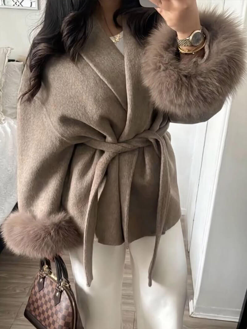 Grace Faux Fur Coat