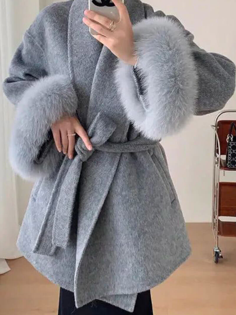 Grace Faux Fur Coat