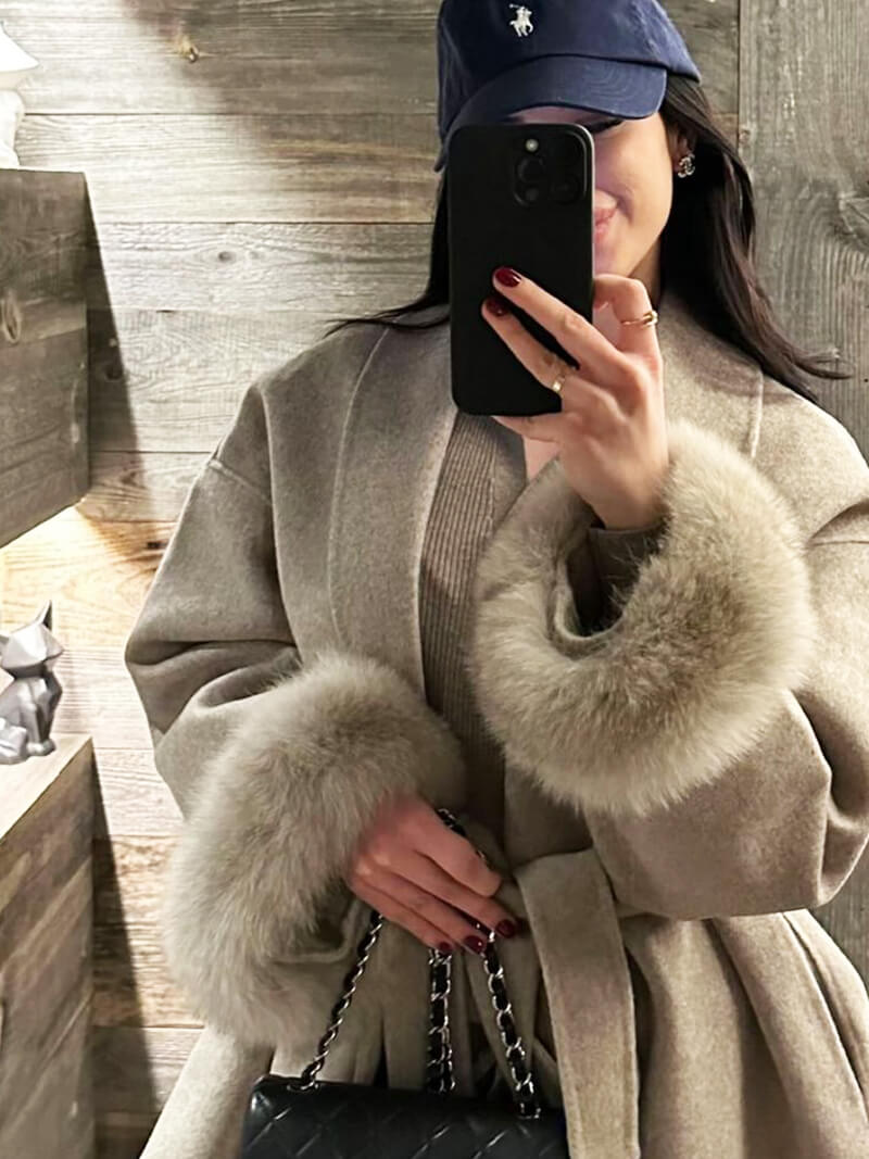 Grace Faux Fur Coat