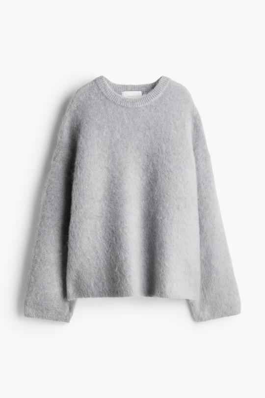 Hannah   | Mohair Crewneck Sweater