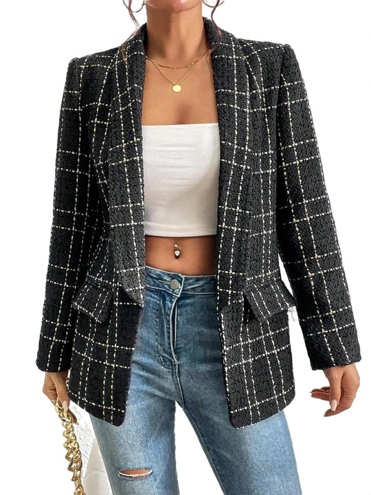 Emma   | Plaid Blazer