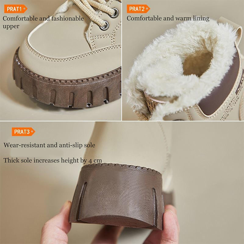 Warm Outdoor Snow Boots for Women in Winter.