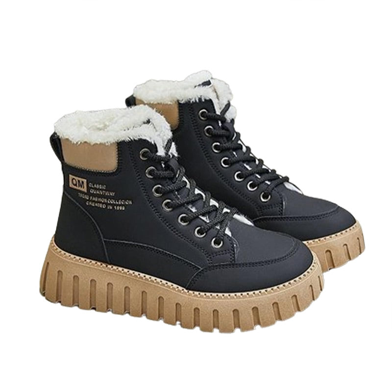 Warm Outdoor Snow Boots for Women in Winter.